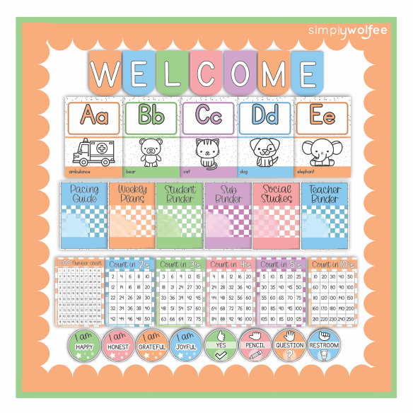 Sugarpop Class Decor - Full Bundle Editable - Image 3