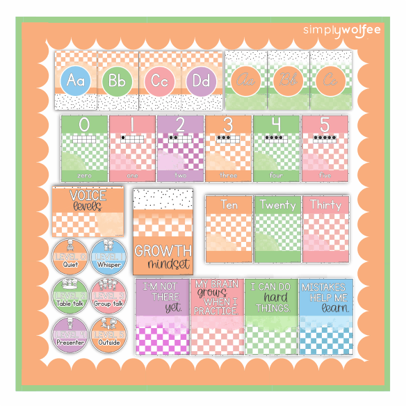 Sugarpop Class Decor - Full Bundle Editable - Image 6