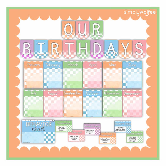 Sugarpop Class Decor - Full Bundle Editable - Image 7