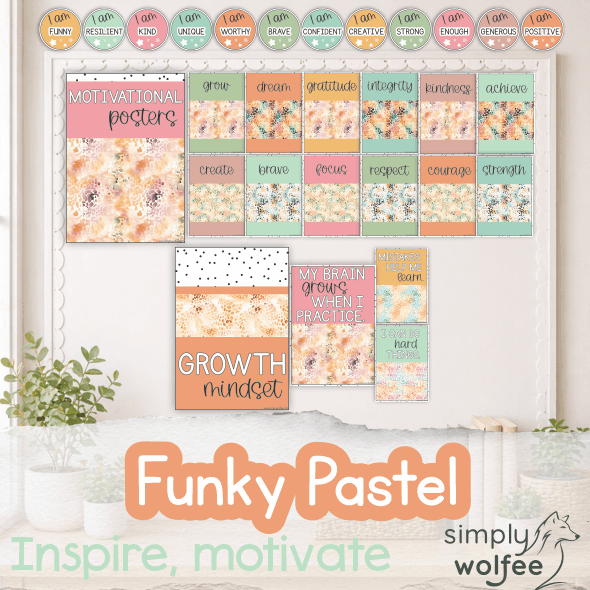 Funky Pastels Bundle 4
