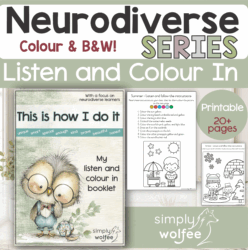 This is how I do it - Listen and colour in