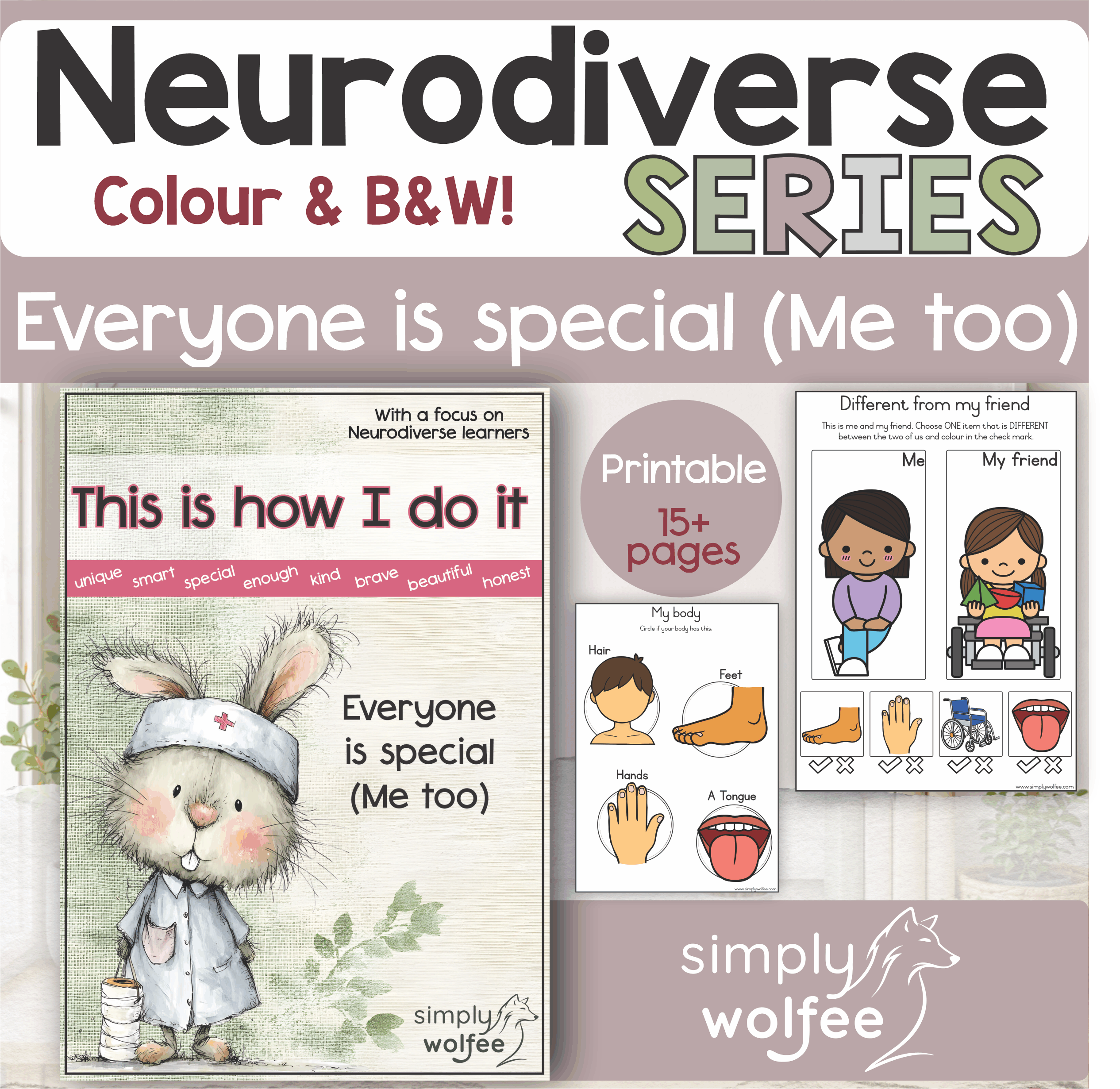 This is how I do it - Everyone is special (Me too)