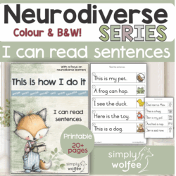 This is how I do it - I can read sentences