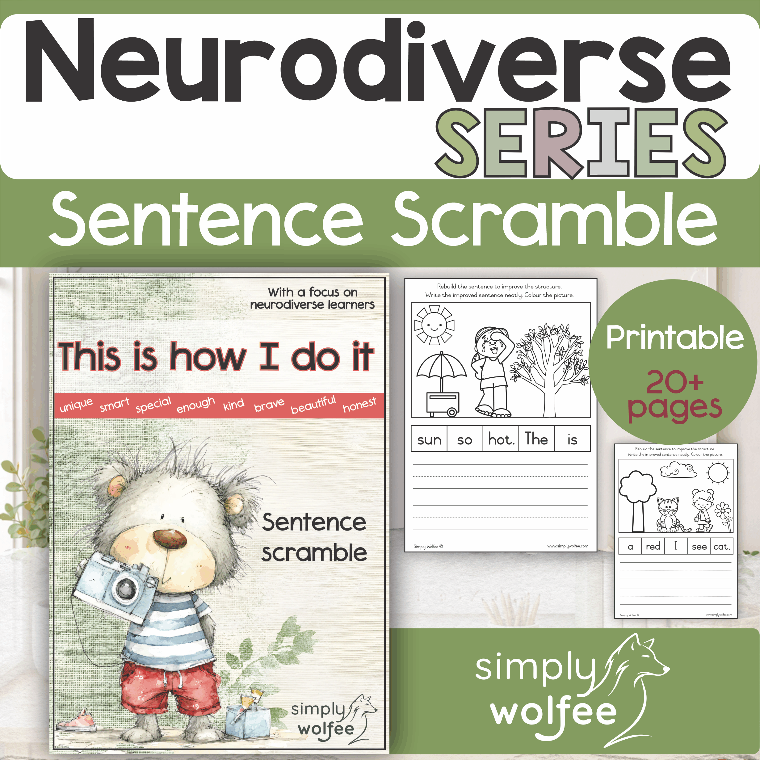 This is how I do it - Sentence Scramble