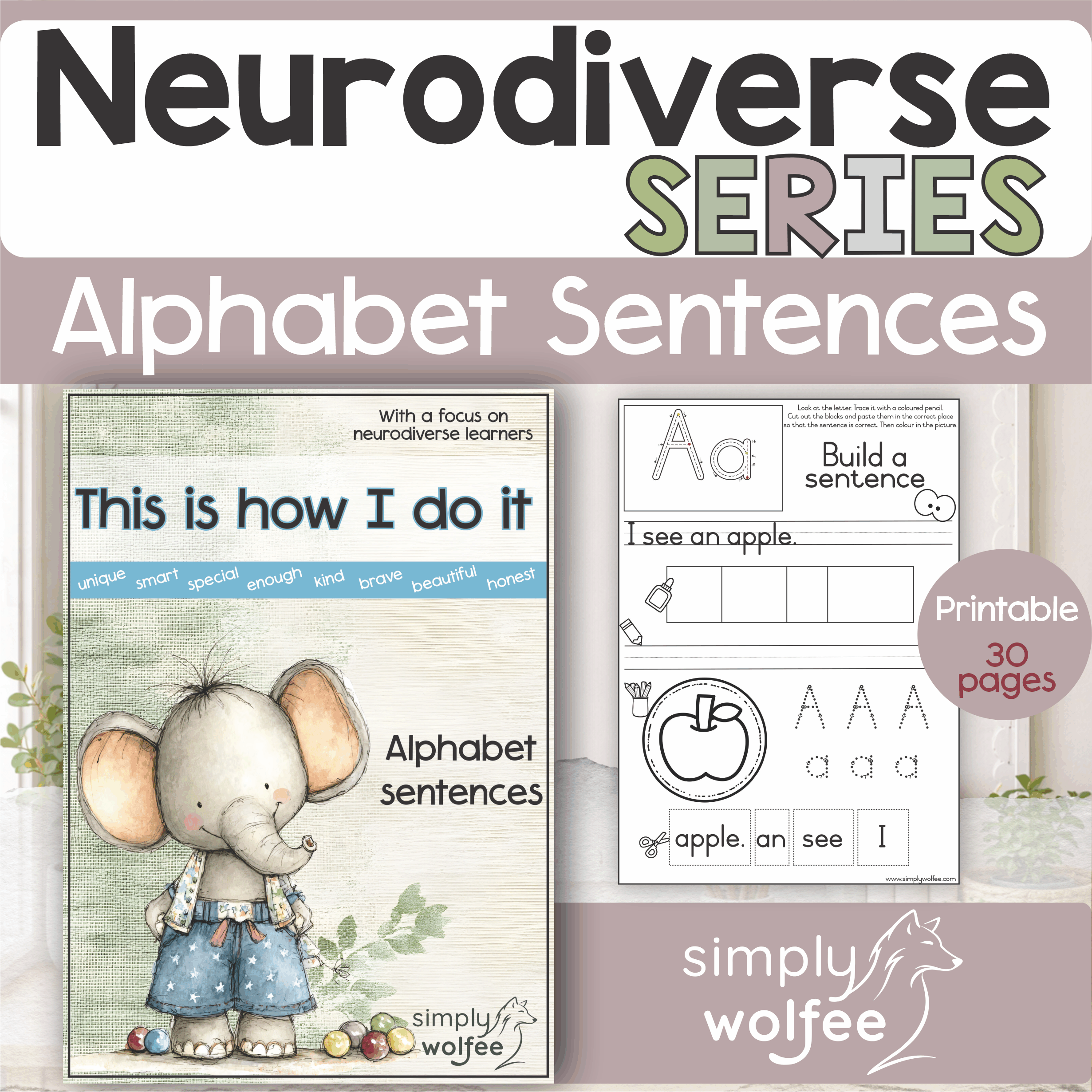 This is how I do it - Alphabet Sentences