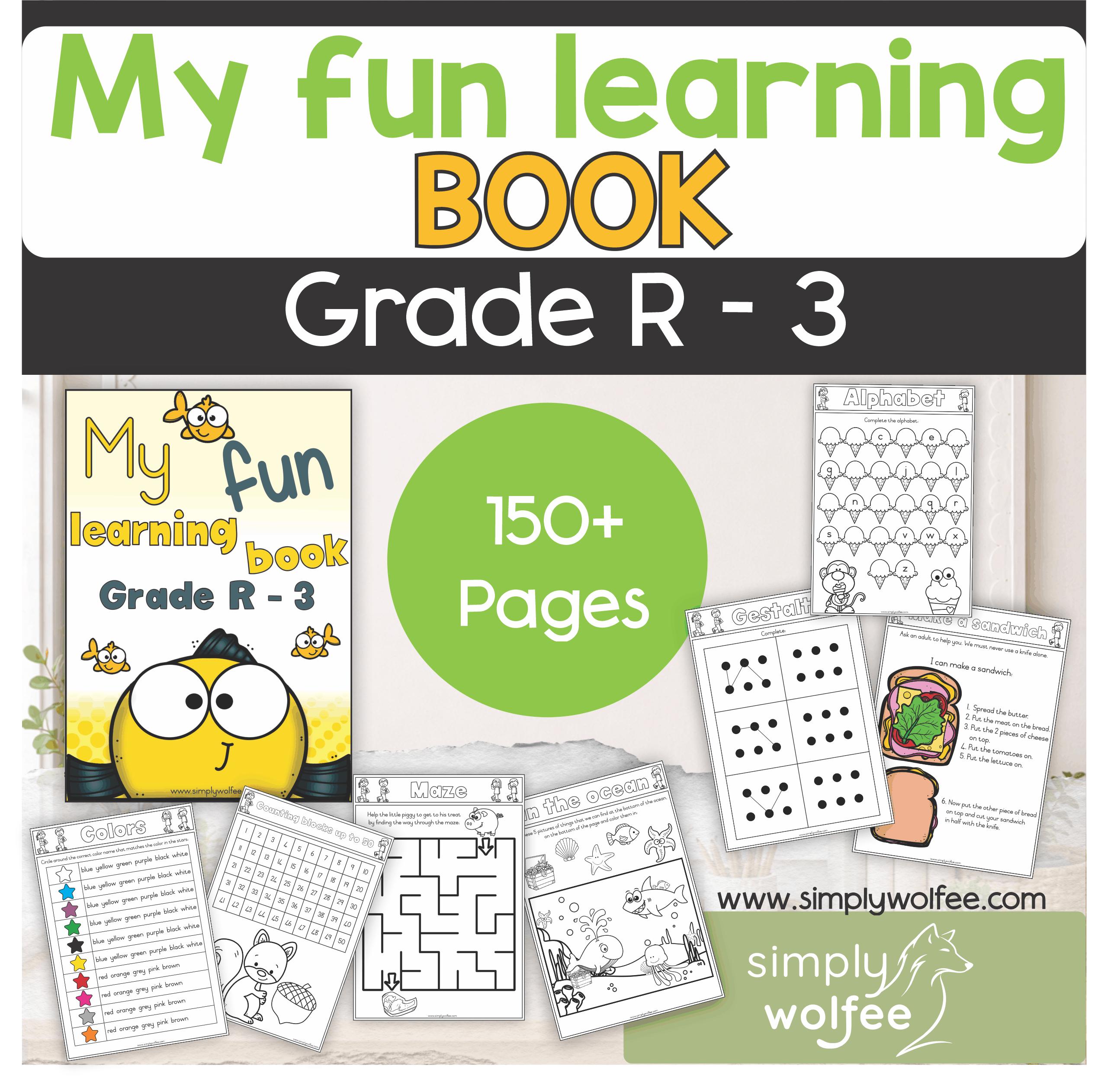 My fun learning book Grade R - 3