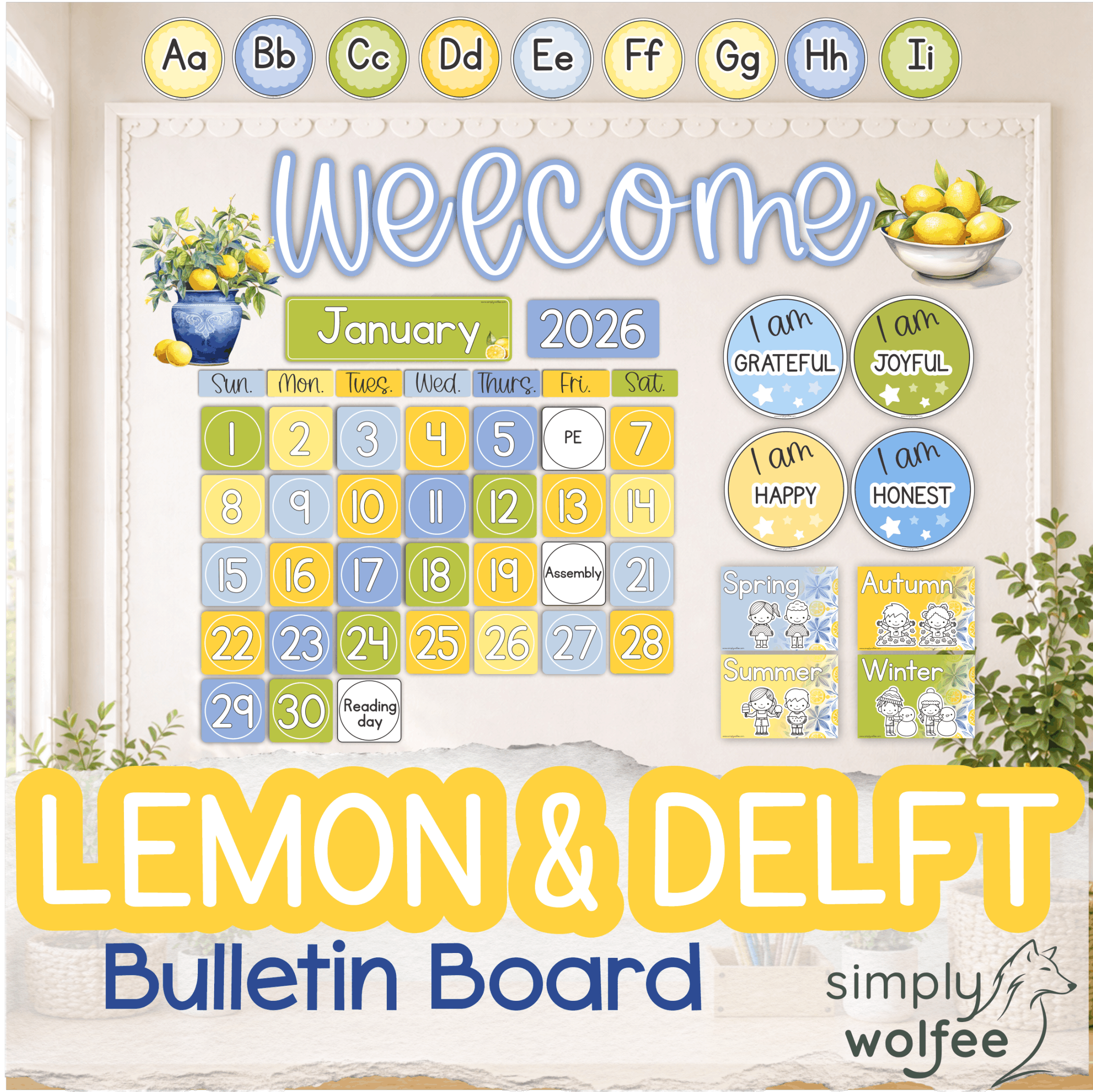 Lemon & Delft Bulletin Board Bundle