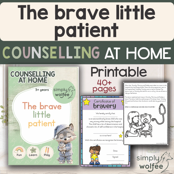 Counselling at home - The brave little patient