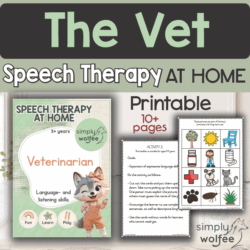 Speech Therapy at home - The Vet