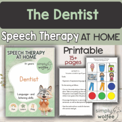 Speech Therapy at home - The Dentist