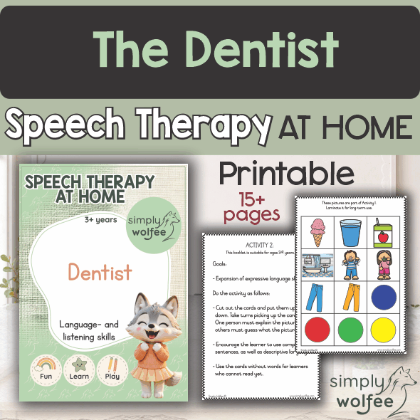 Speech Therapy at home - The Dentist