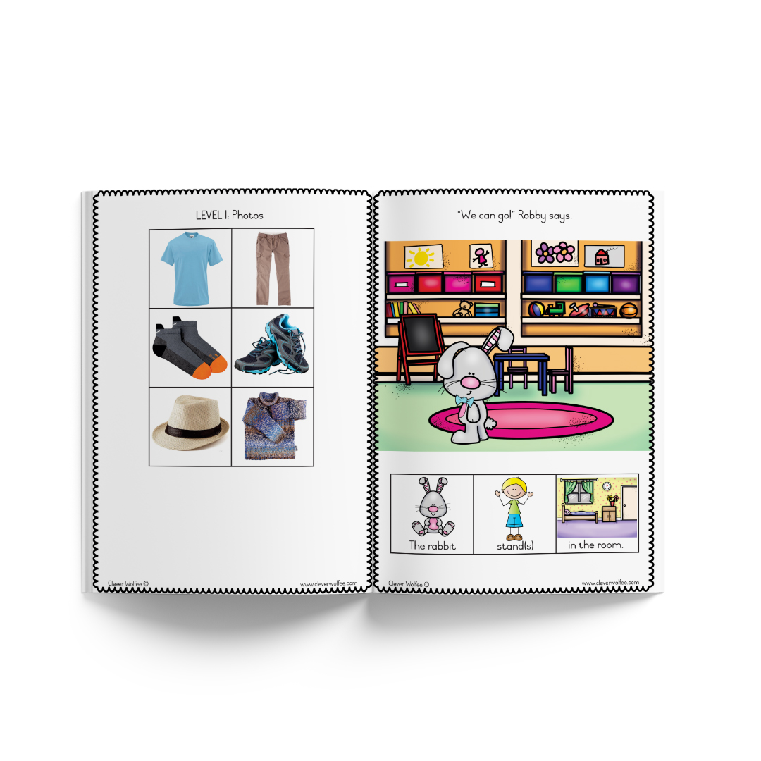 Speech Therapy at home - Robby Rabbit is going to town - Image 2