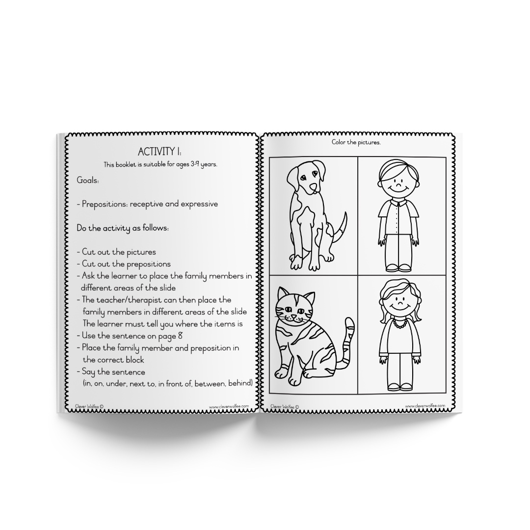 Speech Therapy at home - Prepositions - On the playground - Image 2