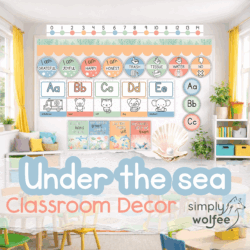 Under The Sea Class Decor - Full Bundle Editable