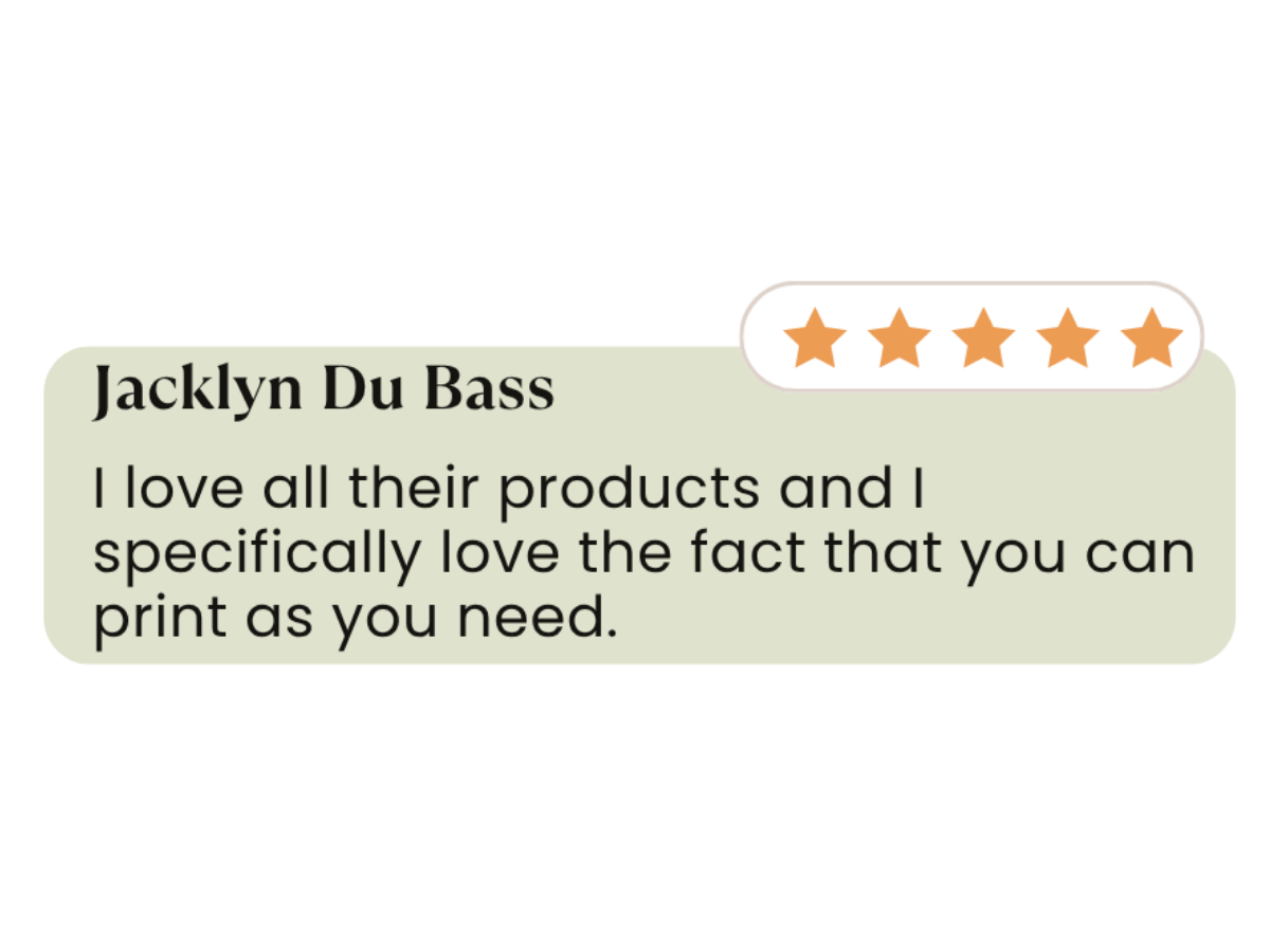 Customer review