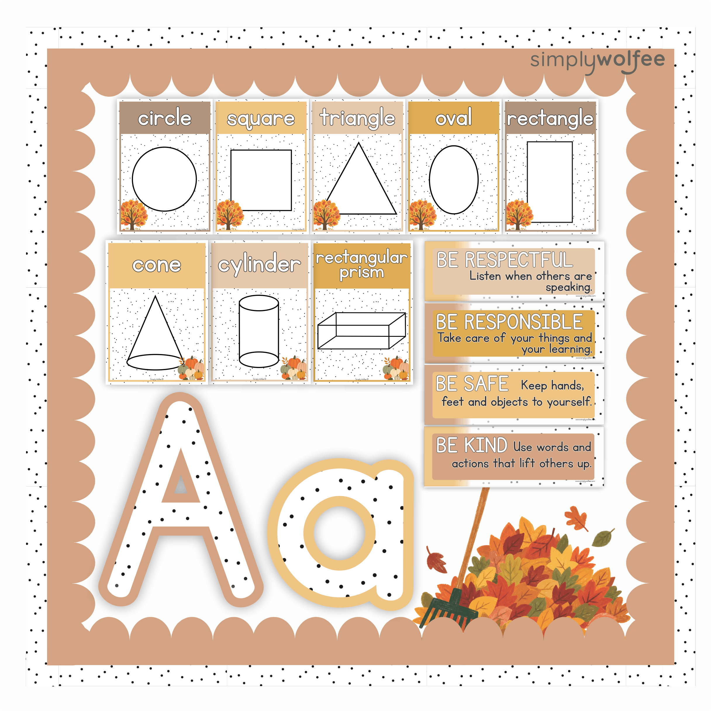 Autumn Class Decor - Full Bundle Editable - Image 4