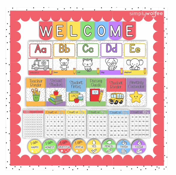 School Class Decor - Full Bundle Editable - Image 3