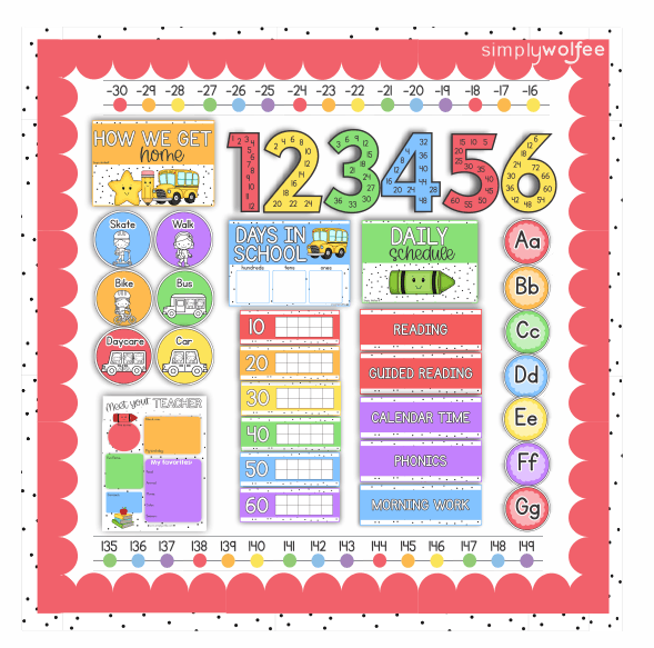 School Class Decor - Full Bundle Editable - Image 5