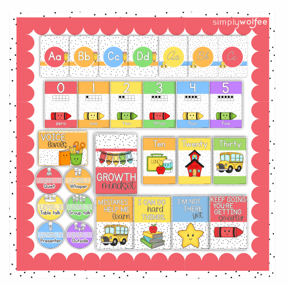 School Class Decor - Full Bundle Editable - Image 6