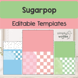 Sugarpop - Editable Templates