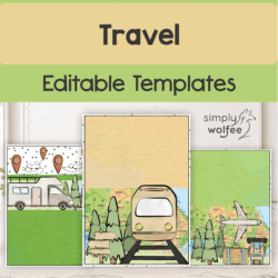Travel Theme - Editable Templates