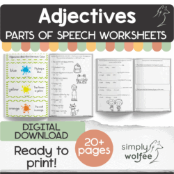 My Adjectives Book
