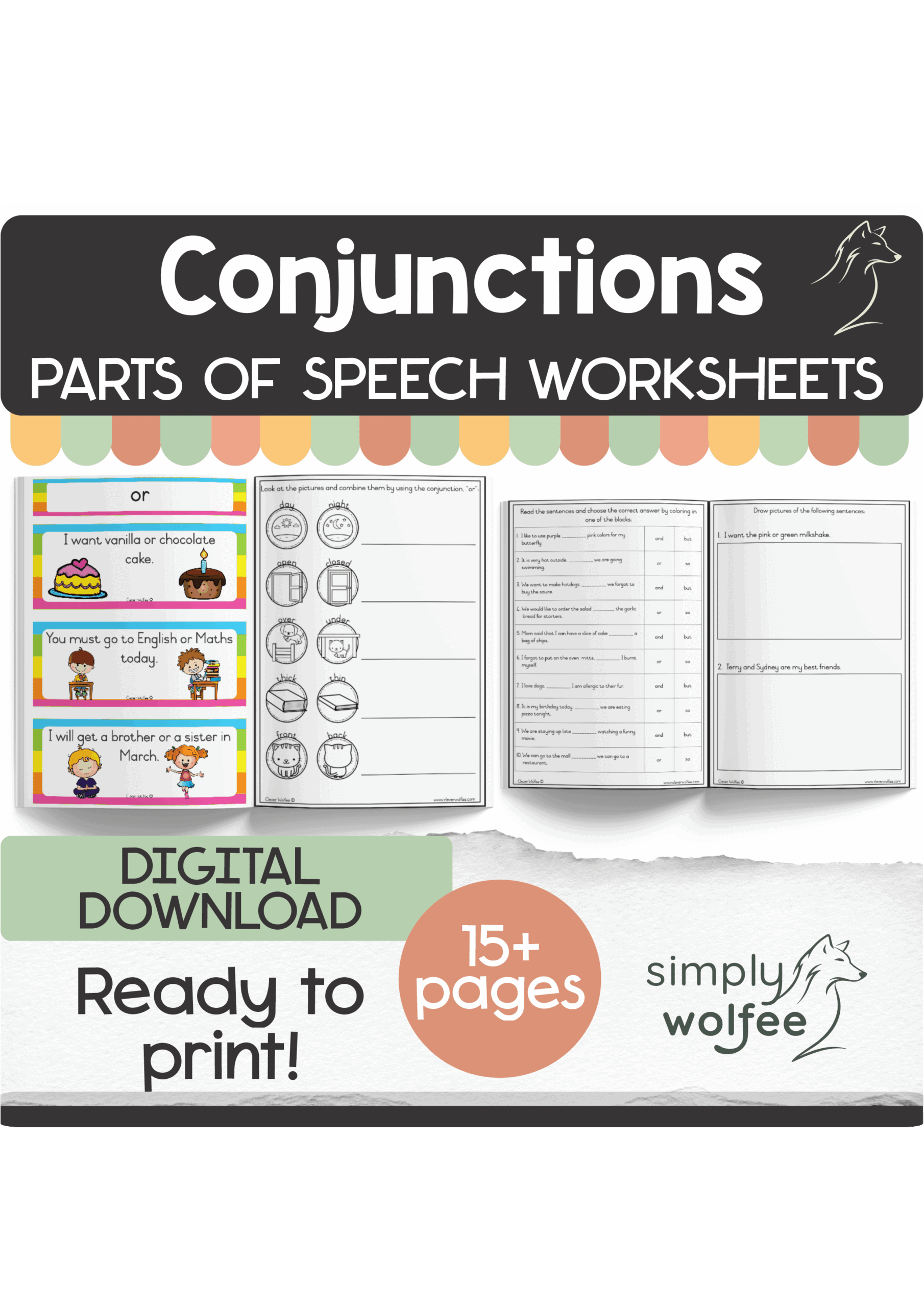 My Conjunctions Book