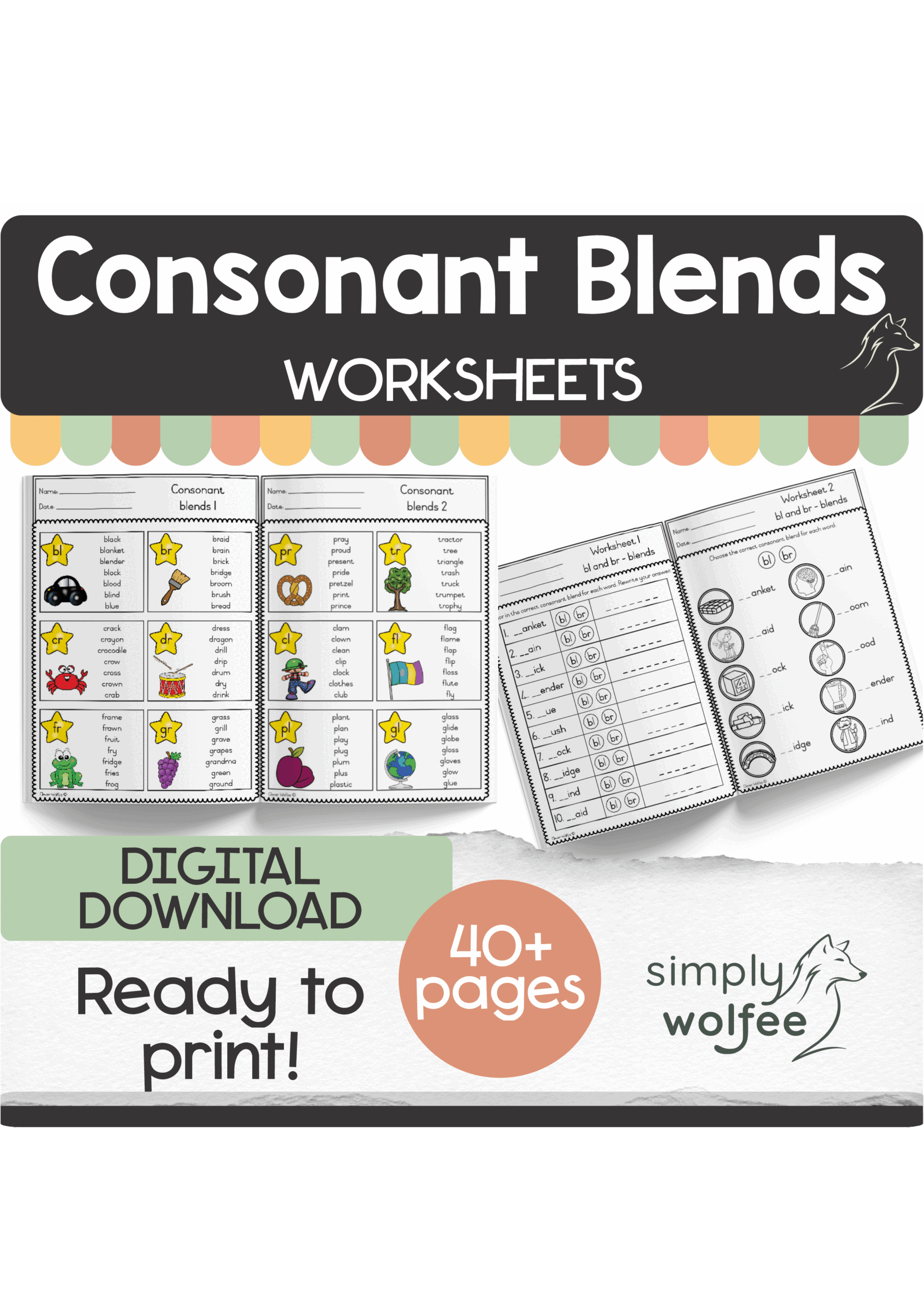My Consonant Blends Book