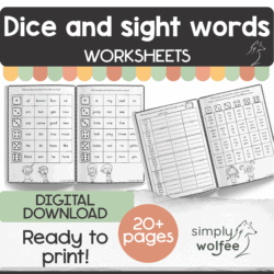 Dice and Sight Words
