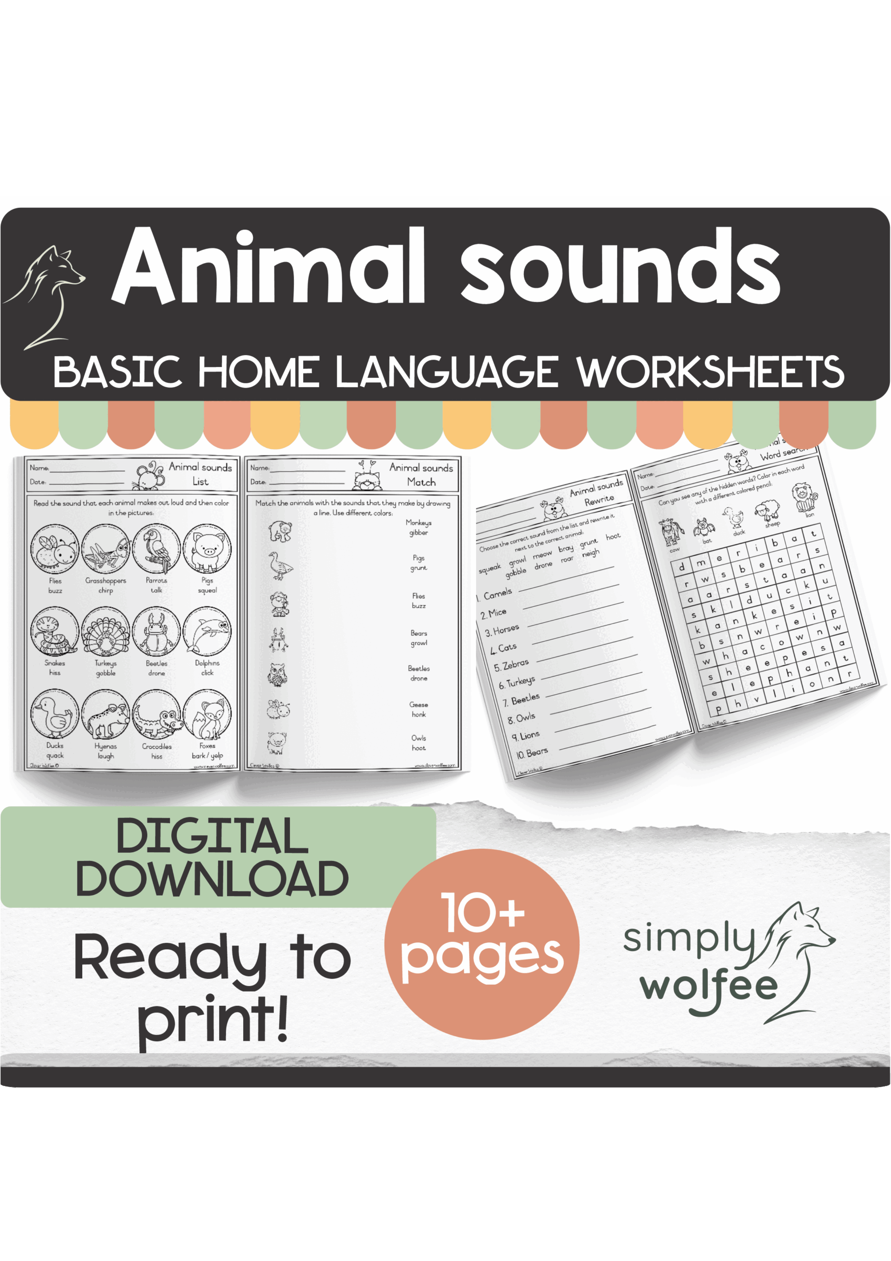 My Basic Animal Sounds Book
