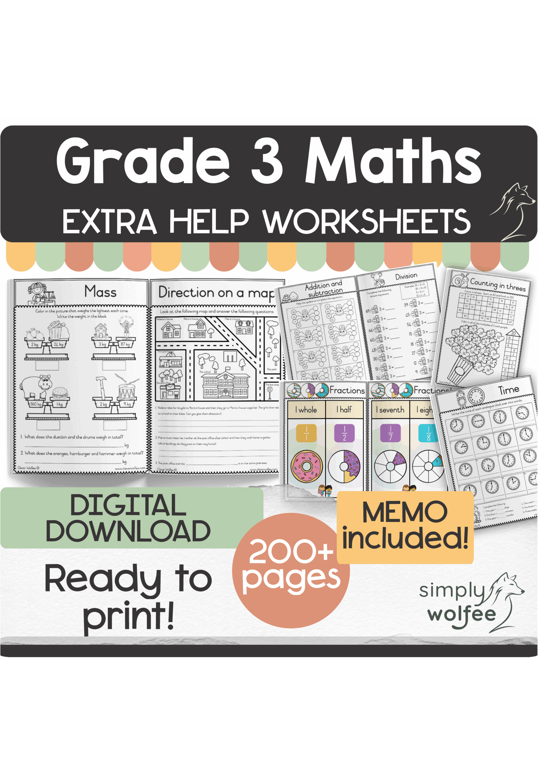 Grade 3 Extra Help: Math