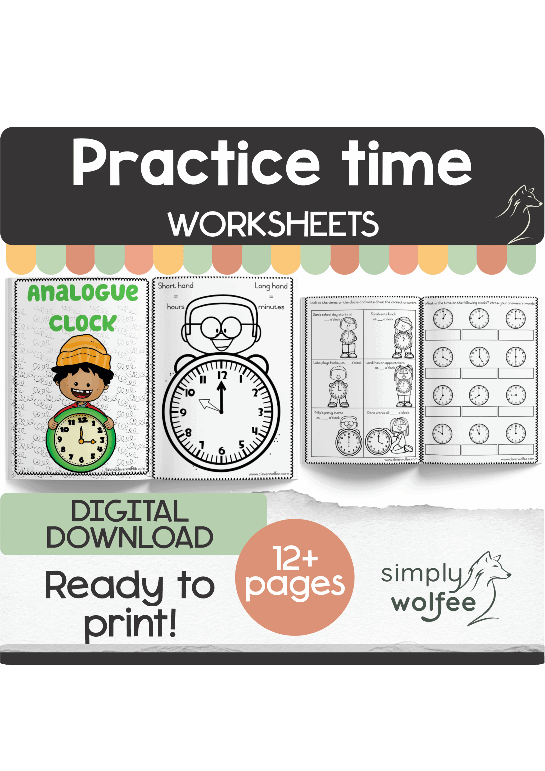 My Book to Practice Time