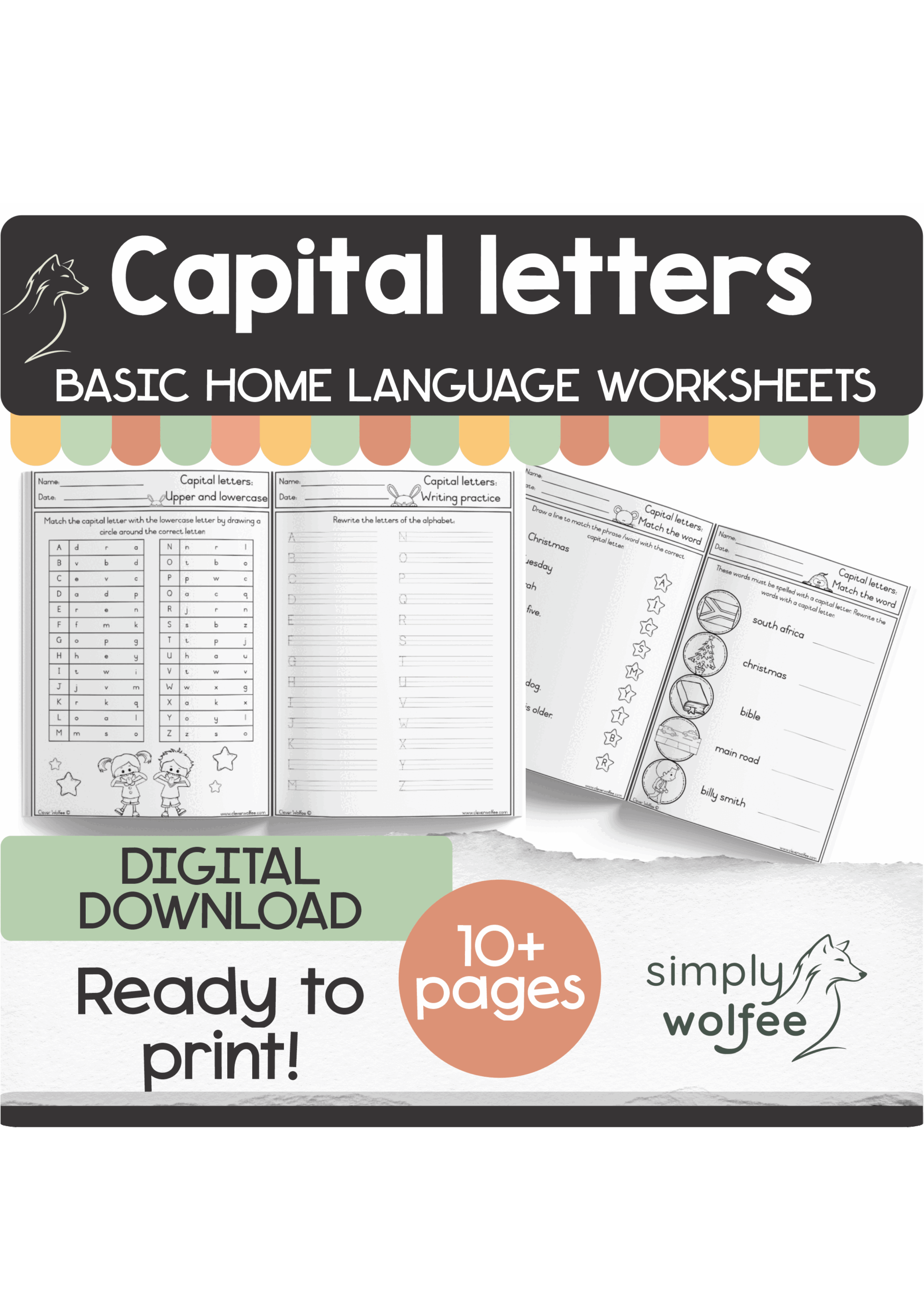 My Basic Capital Letters Book