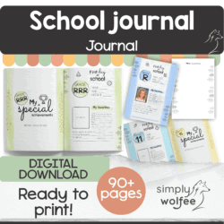 My School Adventures journal - digital version