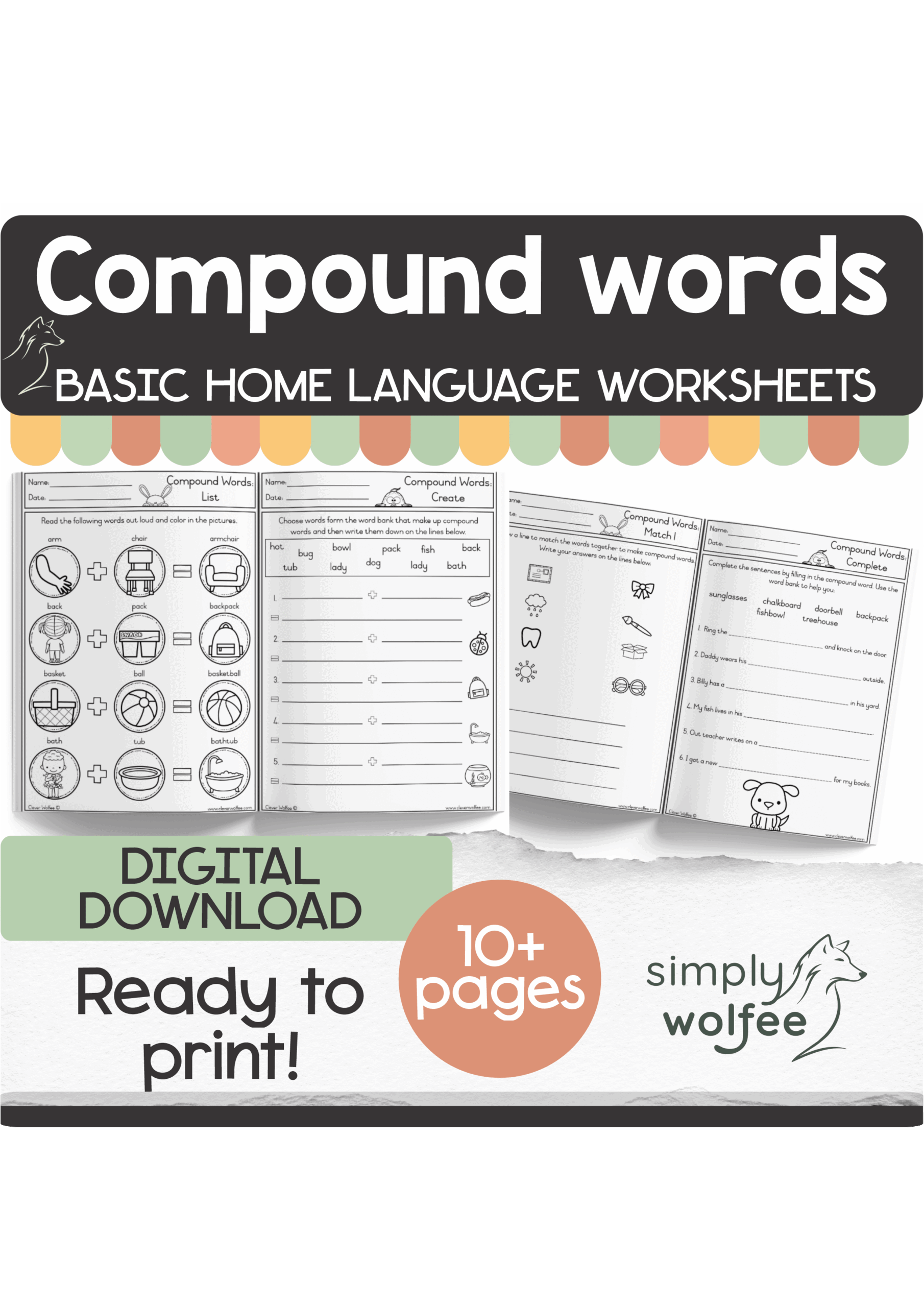 My Basic Compound Words Book