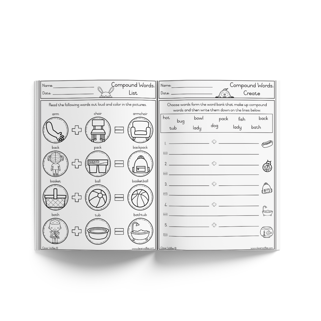 My Basic Compound Words Book - Image 2