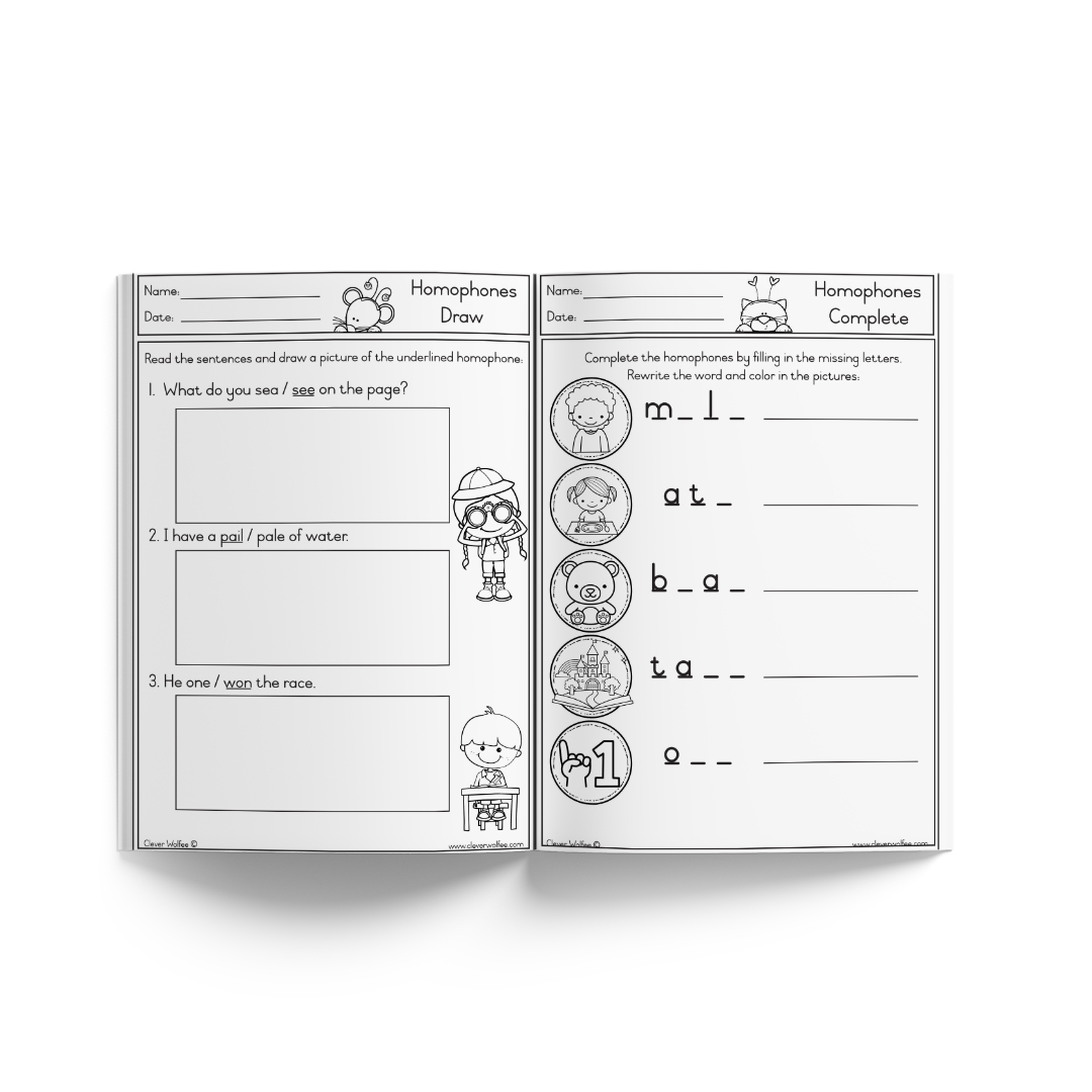 My Basic Homophones Book - Image 3