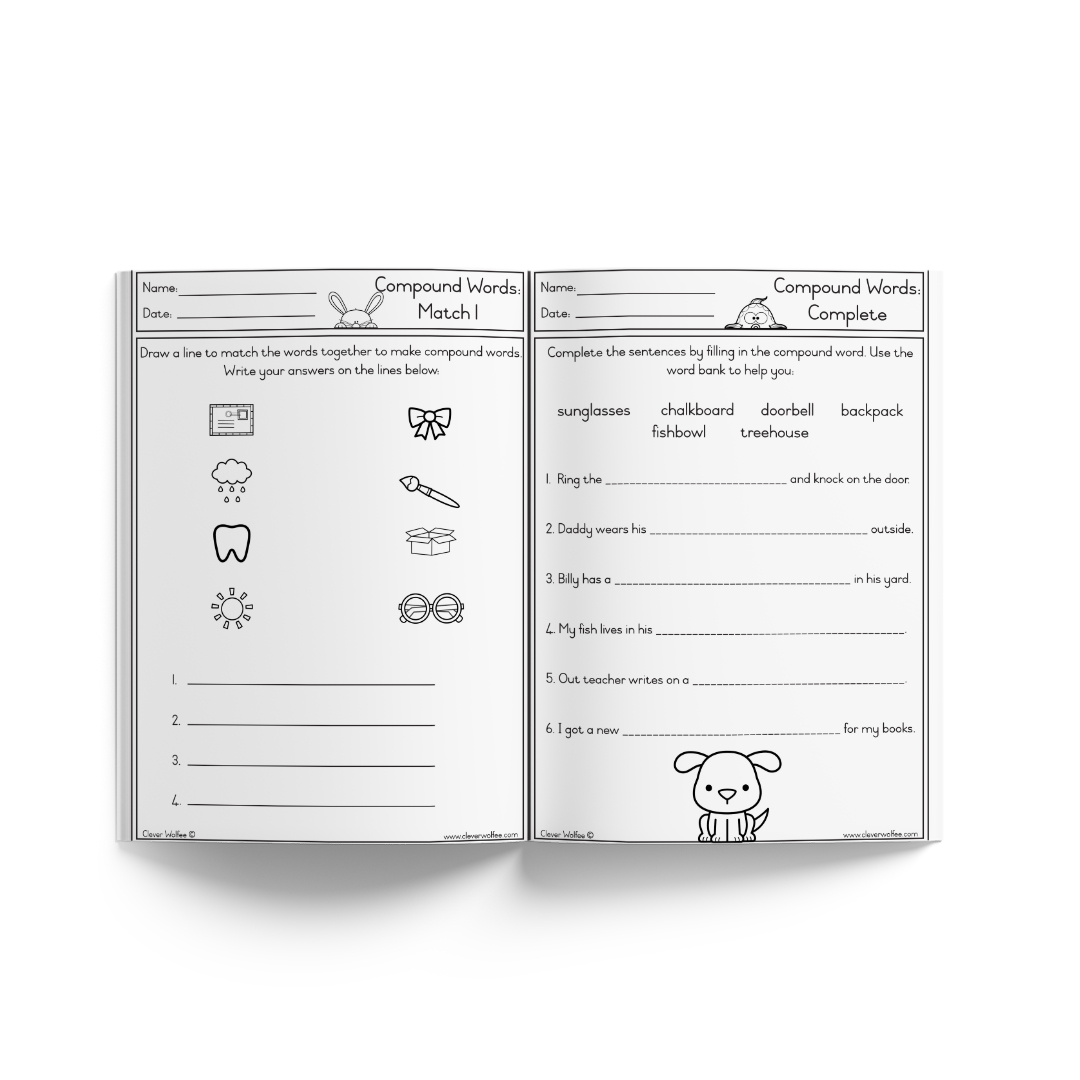 My Basic Compound Words Book - Image 3