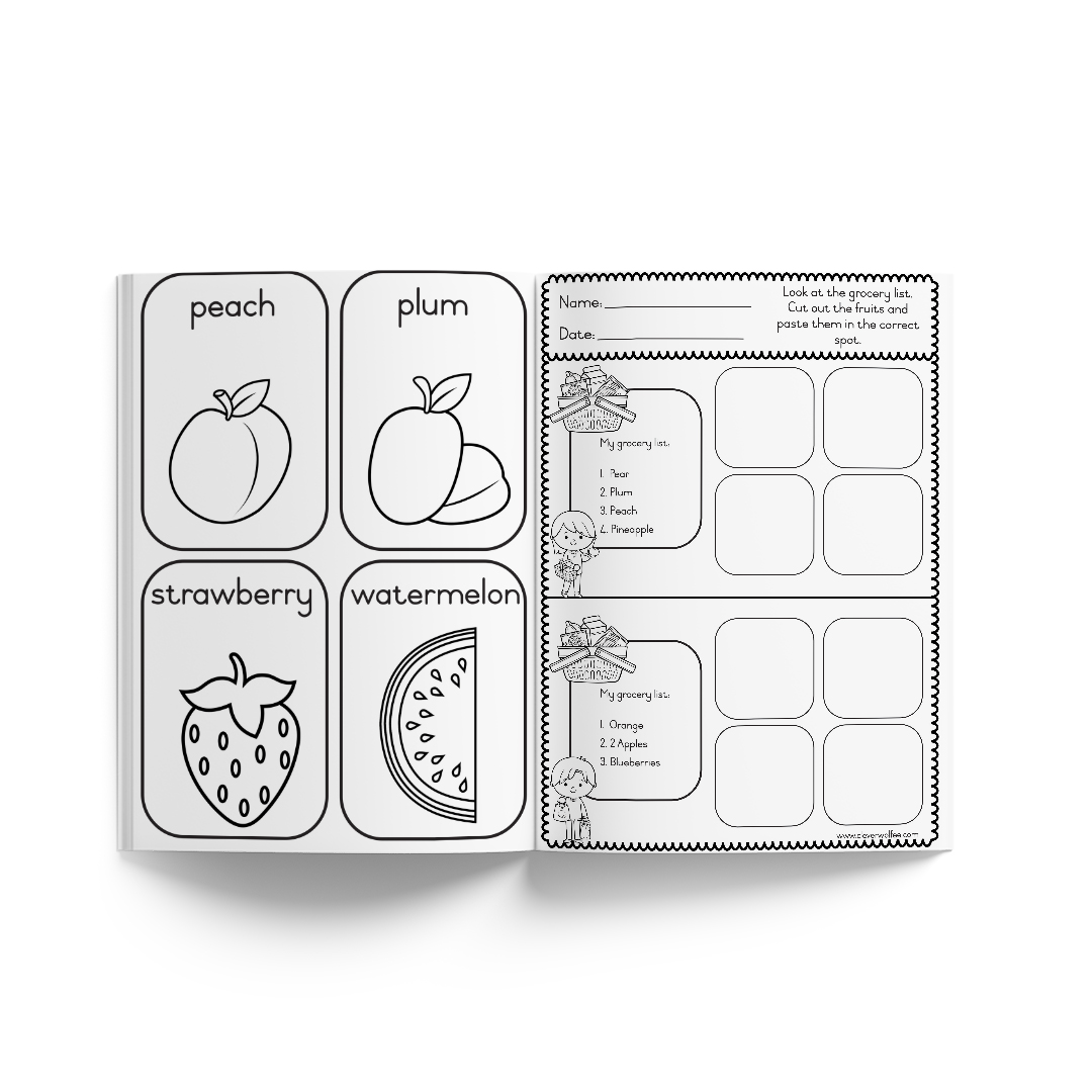 My Fruits and Vegetables Book - Image 3