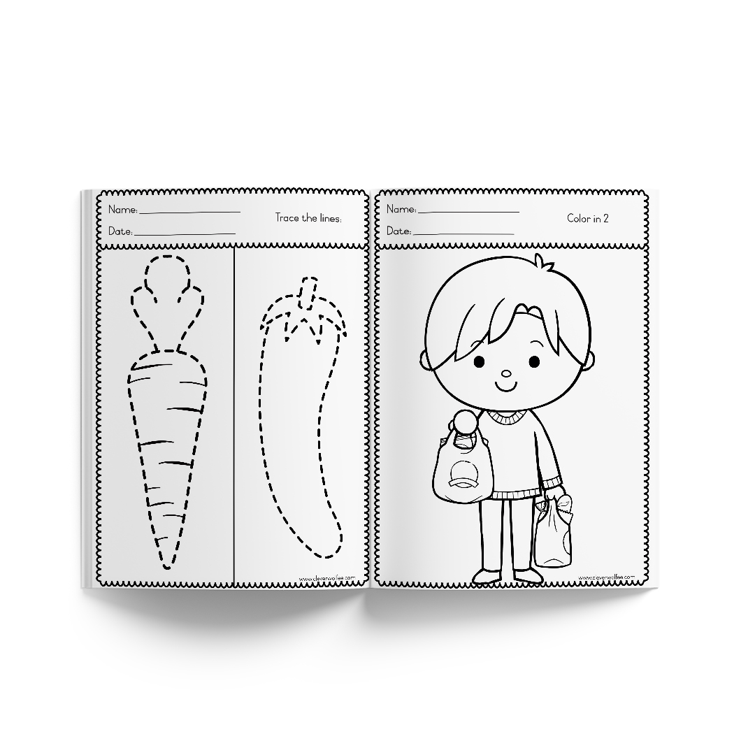 My Fruits and Vegetables Book - Image 4